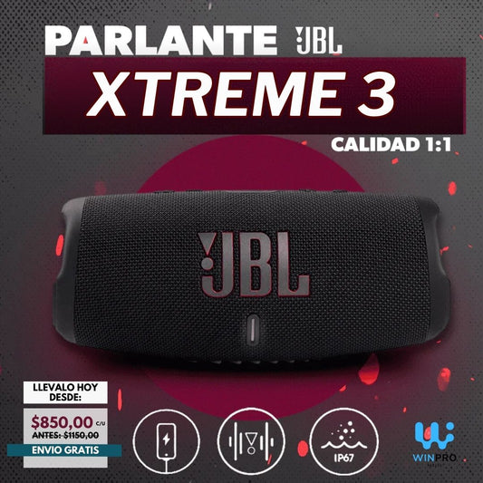 JBL Xtreme 3 -  Calidad 1.1